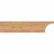 Ekena Millwork Huntington Smooth Rafter Tail, Western Red Cedar, 3 1/2"W x 8"H x 36"L RFT04X08X36HUN00SWR - alternate 2
